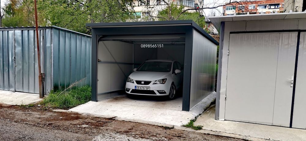 Преносим Гараж от термопанел, от сандвич панел, метален гараж