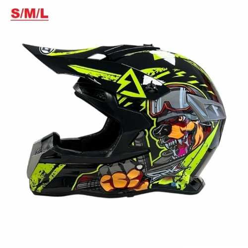 Каска Крос Мотор/Скутер/Бъги/Вело/АТВ с очила-MT-56