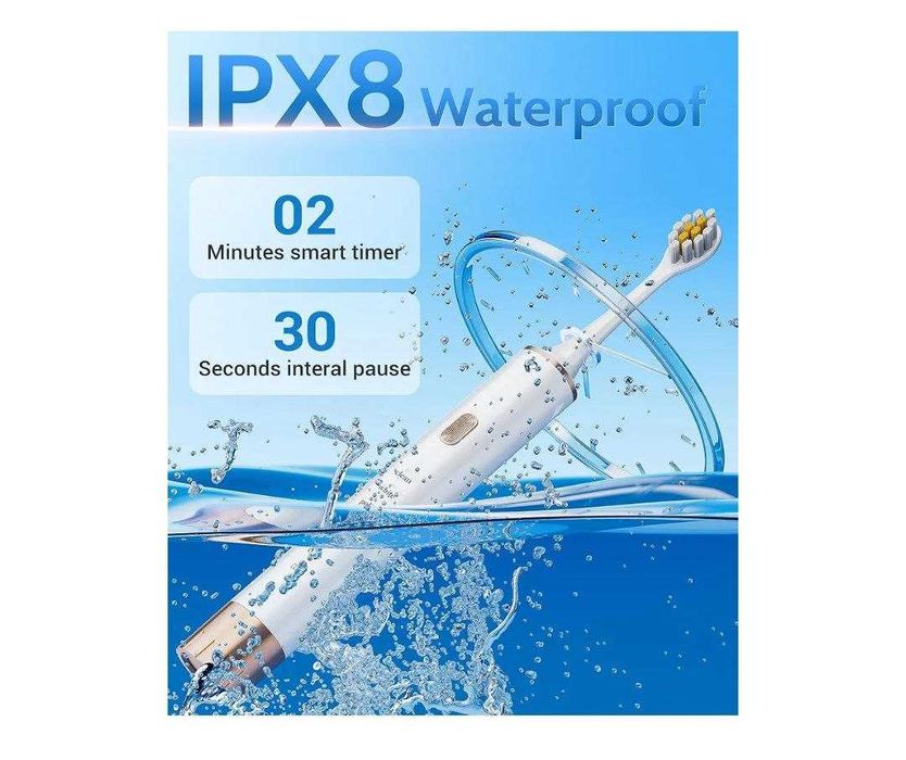 Набор Aneebart из 2-х электрических (аккумуляторных) зубных щеток