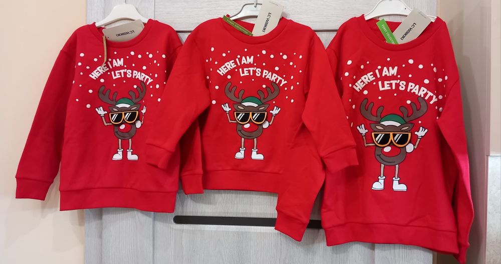 Нов мъжки КОЛЕДЕН пуловер, Lc Waikiki, р. М