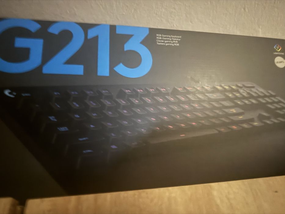 СПЕШНОО!!! Продавам клавиатура  G213 ЧИСТО НОВА !