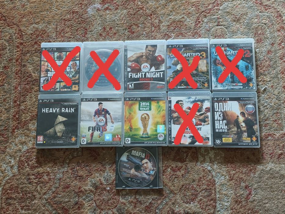 Диски на Sony Playstation 3