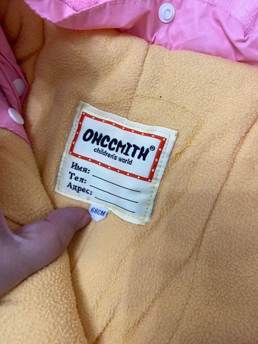 детский зимний комбинезон 68 рост