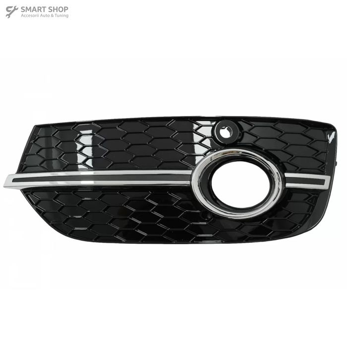 Grile Laterale compatibil cu Audi Q3 8U (2011-2014) RS Design Negru Crom