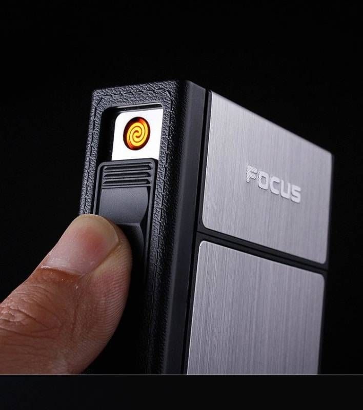 Портсигар с зажигалкой. Портсигар Focus 2в1 usb.: 4 000 тг. - Подарки ...
