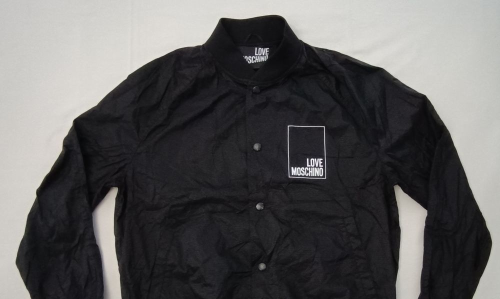 Love Moschino Bomber Jacket оригинално яке XL черно яке