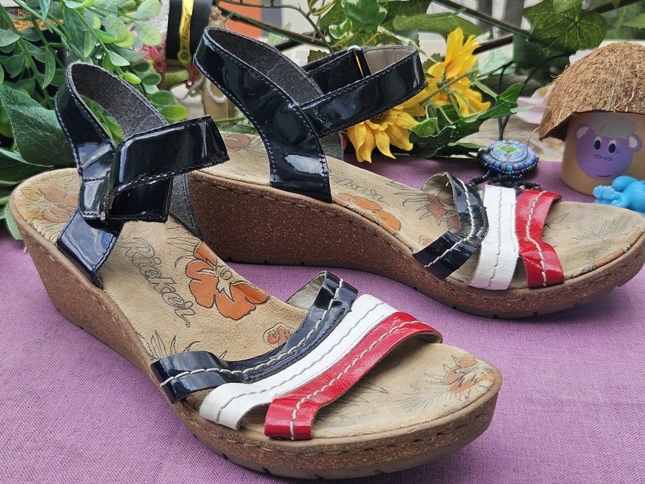 Rieker сандали на платформа