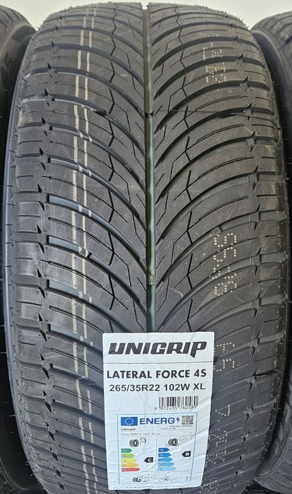 265/35 R22 102W XL UNIGRIP (Gripmax) Anvelope All Season M+S protectie janta