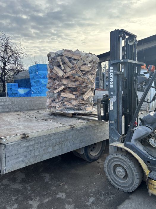 Lemne de foc paletizate, 0.9mc, fag, 1.2 m x 1.6m