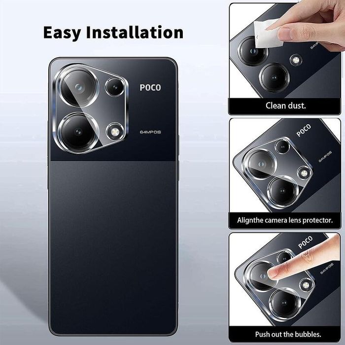 Стъклен Протектор за Камера за Xiaomi 14T / 14T Pro 13T Redmi Note 13