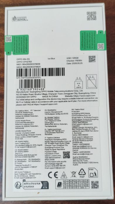 OPPO A6x 5G + Гаранция!