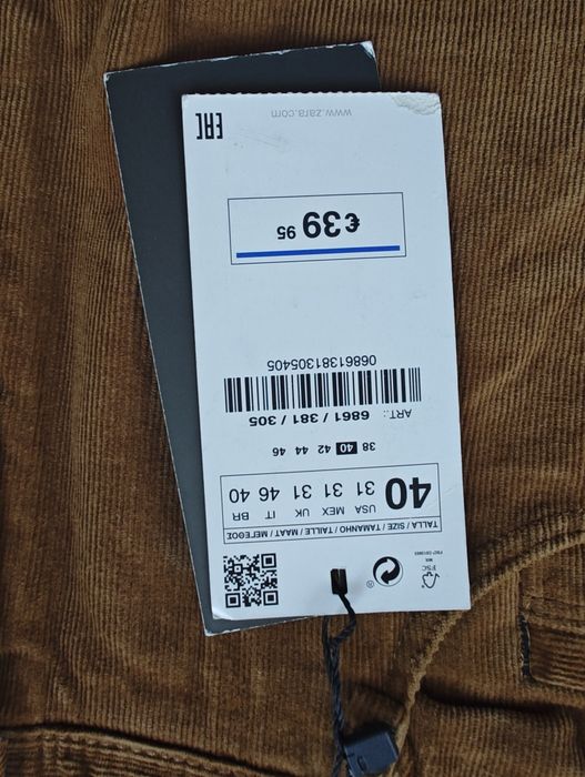 Blugi ZARA mărimea 40