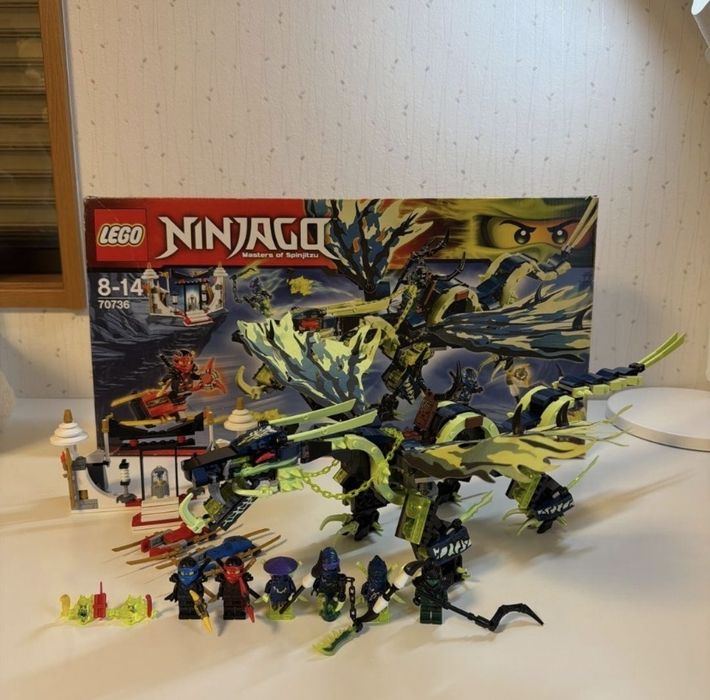Lego призрачный дракон
