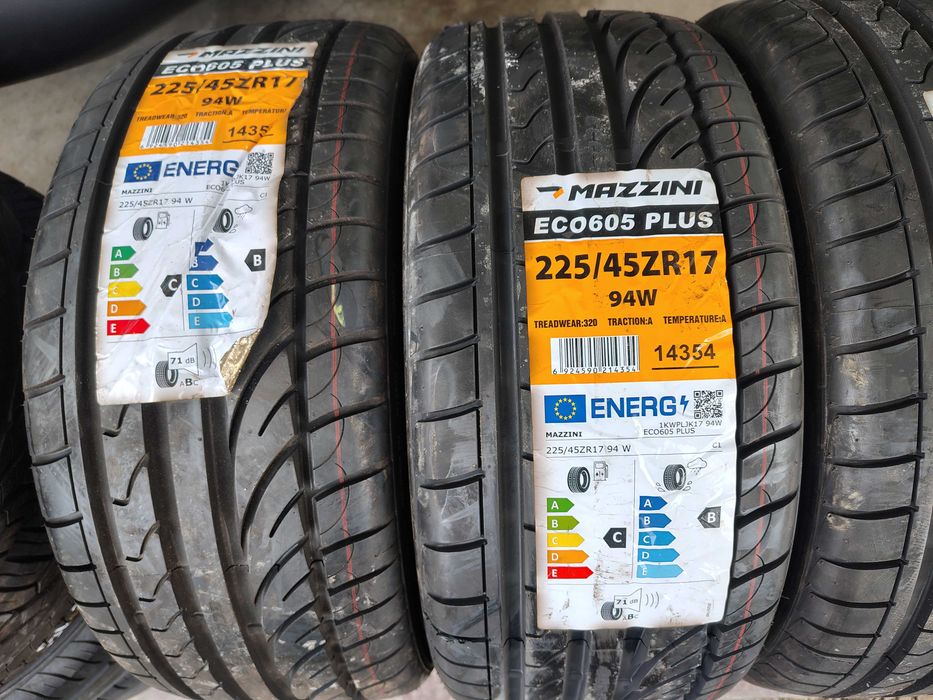 4бр.НОВИ летни гуми MAZZINI 225 45 17 DOT23 цена за брой