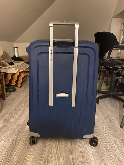 Samsonite S'Cure Spinner Suitcase, darkblue 81cm