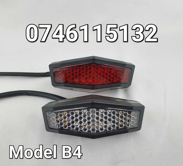 Moto Motocicleta Atv Enduro-Lampa Led-Frana-Pozitie-Semnalizare-Nou-B4