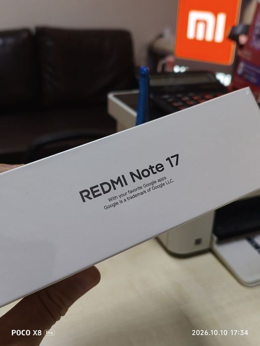 Xiaomi Redmi Note 17(новый, гарантия 12мес)