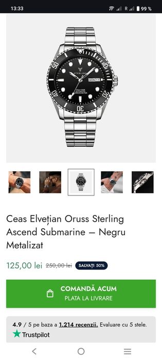 Ceas Elvețian Oruss