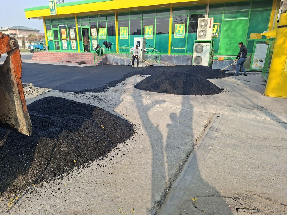 Асфальт Asfalt Aspalt хизматлари бизда 100%Сифат