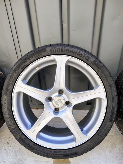 Roti jante eta&beta anvelope gume continental  4x100 225/35/r18 245/35