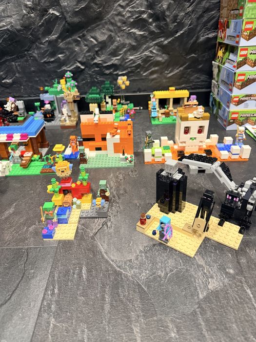 Mini Colectie Lego Minecraft