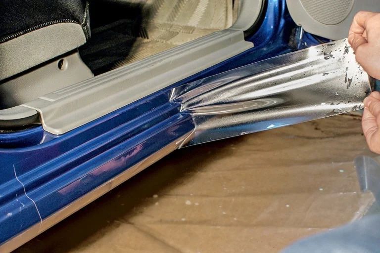 Тонировка бронепленка салона