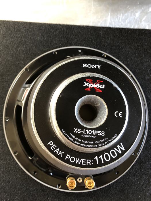 Sony Xplod бас каса 10”