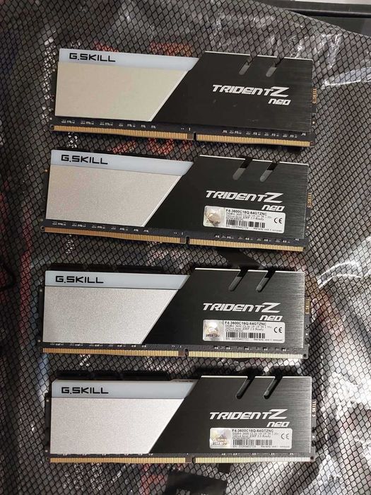 32GB DDR4 3600Mhz CL16 - G.Skill TridentZ Neo RGB