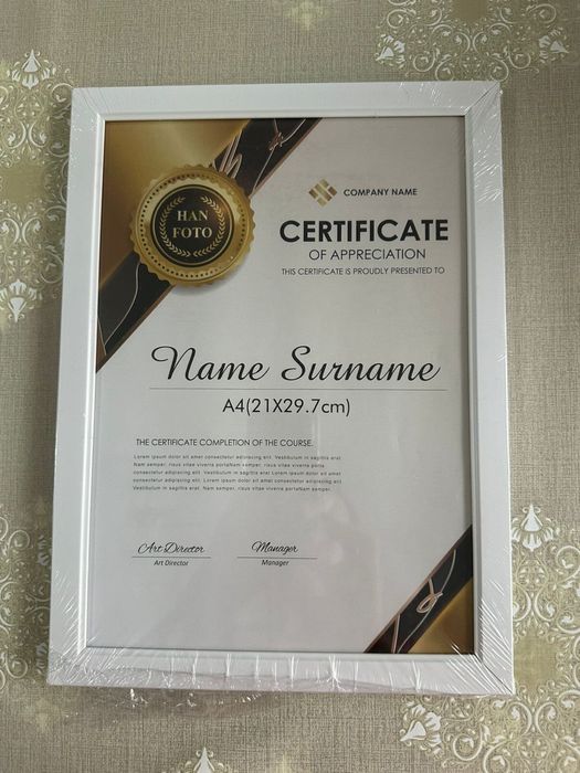 А4 а 3 рамкалар сатылымда