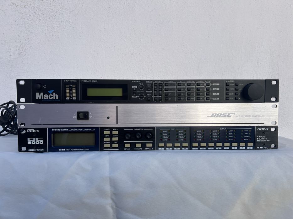 RCF Faital Pro NOVA MACH Bose Ashly Lecson Dynacord FBT