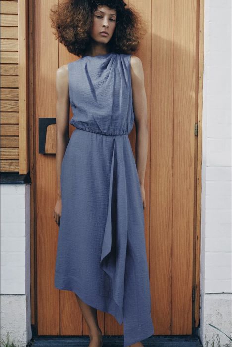 Rochie midi Zara, cu in