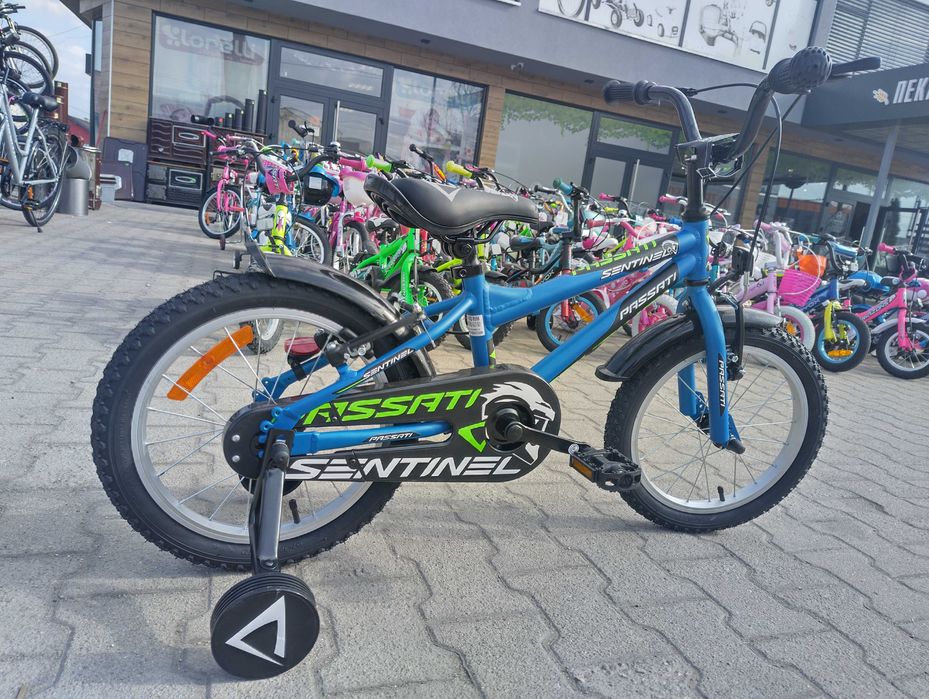 PASSATI Алуминиев велосипед 16" SENTINEL син