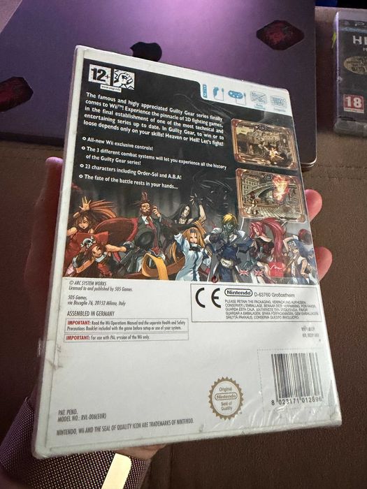 Guilty Gear XX Core Nintendo Wii игра нова, запечатана