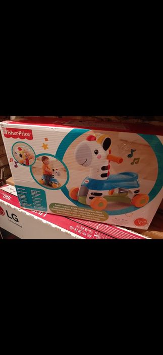 Музикална зебра - проходилка Fisher price