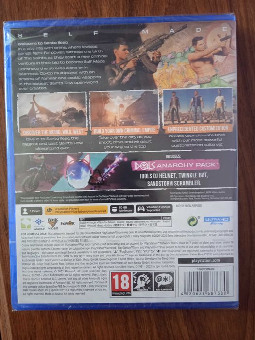 Saints Row - Day One Edition PS5 нова