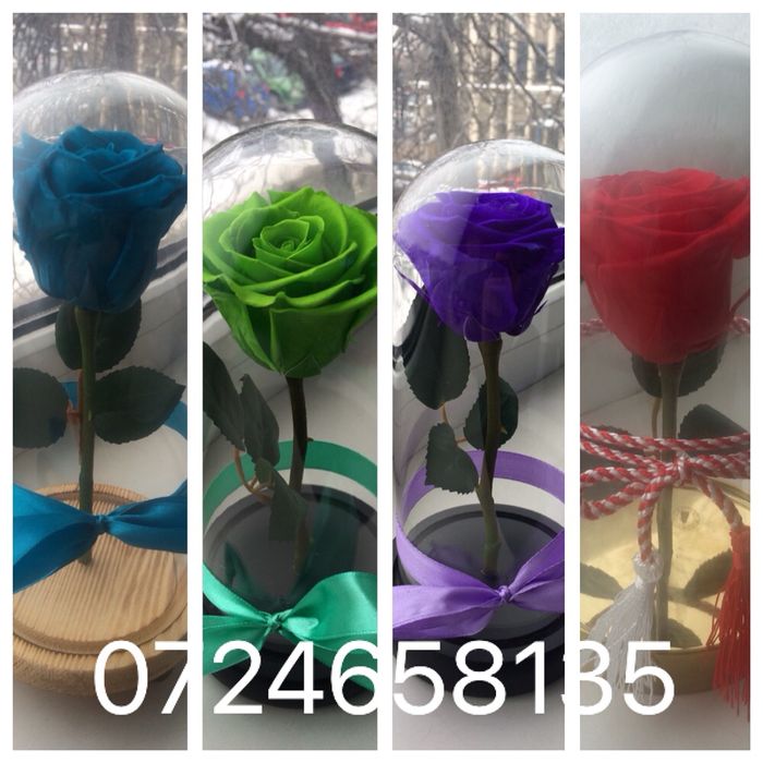 Cadou Ideal floral cu trandafiri criogenati