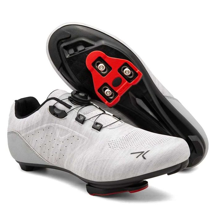 Велосипедни обувки, свръх леки, съвместими с Peloton & Look SPD-SL №47