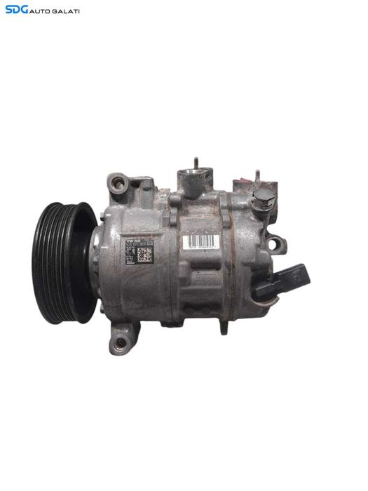 Compresor AC Aer Conditionat Clima Denso Volkswagen Passat B6 1.9 TDI BXE BLS BKC 2005 - 2010 Cod 5Q0820803F [N0776]