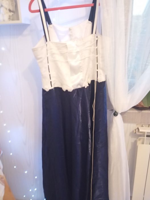 Rochie de mireasa in doua culori