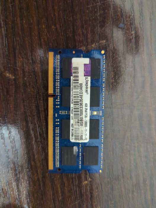 ОЗУ ddr3 4gb для ноутбука