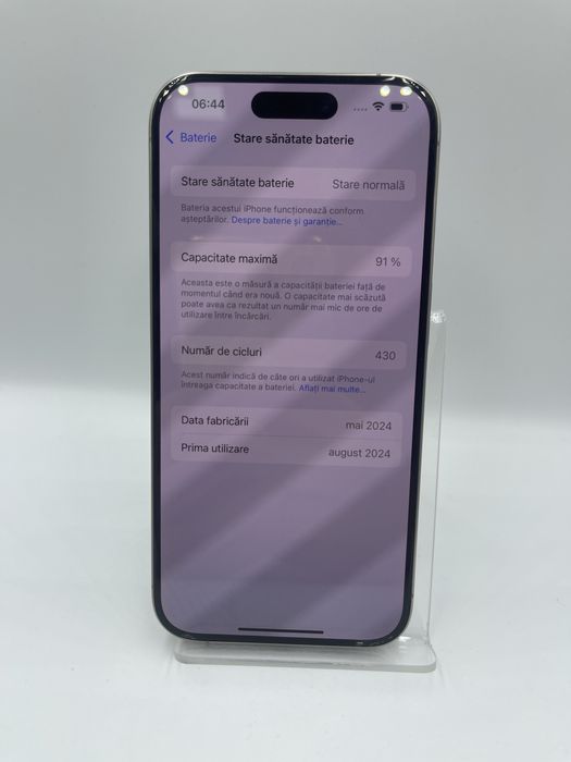 Iphone 15 Pro 256Gb/91% Baterie GARANTIE/FACTURA #50610