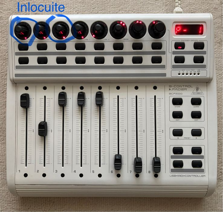 Controller Behringer BCF2000