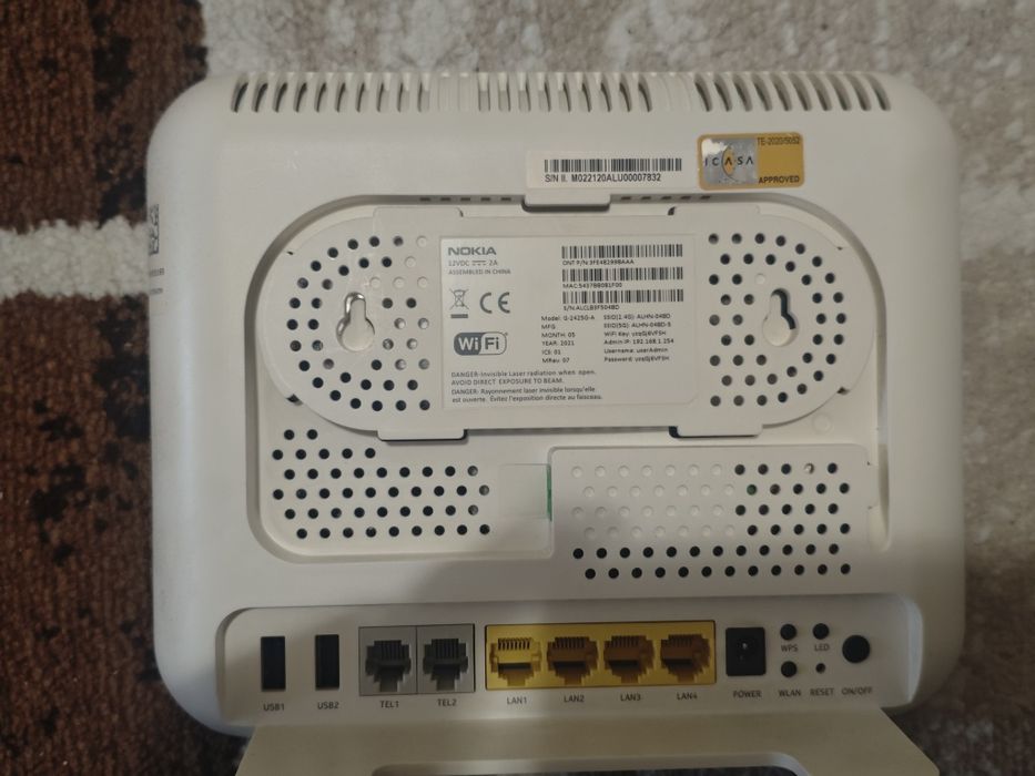 Роутер nokia 12vdc