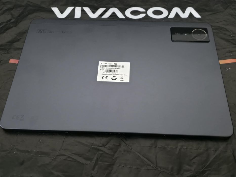 ***ЧИСТО НОВ 256GB Vivacom 5G UG Tab T26 Гаранция Виваком 2028г. Grey