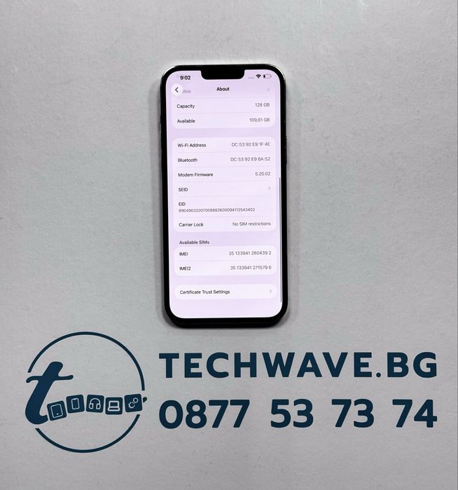 iPhone 13 Pro Max 128GB Gold 100%