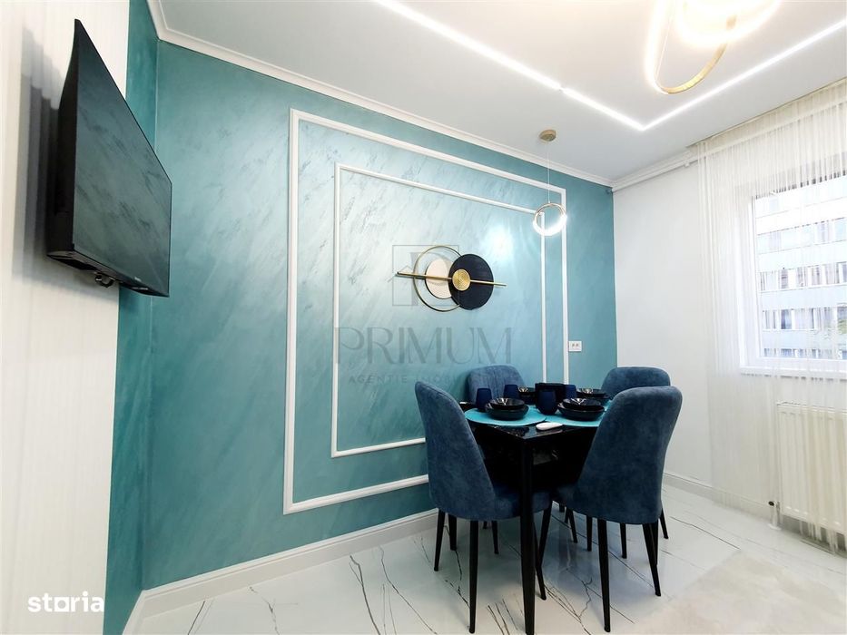 Dambovita - 3 Cam - Etj.2 - Centrala - Renovat - Mobilatutilat Nou