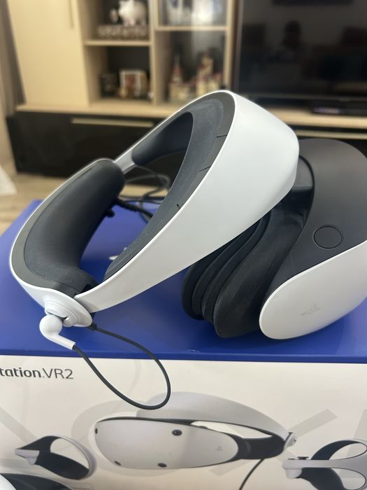 PlayStation VR2 (PSVR2) – Set complet, ca nou + CADOU suport cu încărcare controlere