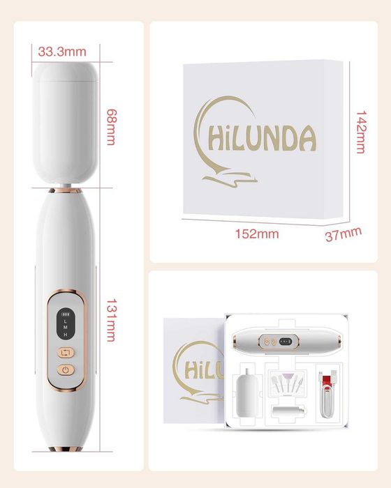 2 в 1 електрическа пила за нокти