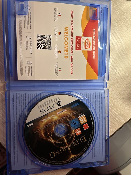 Диск бу Elden Ring PS5