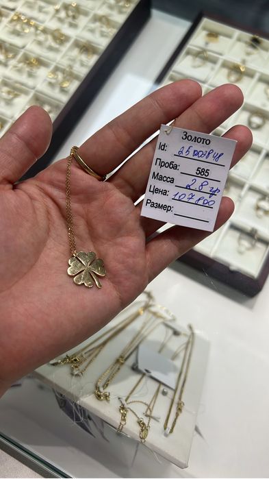 Золотые серьги/BariBarShop/0•0•24